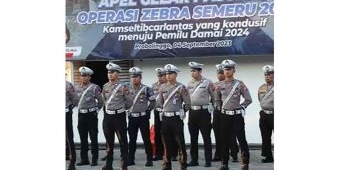 Tekan Pelanggaran Lalu Lintas, Polres Probolinggo Kota Gelar Operasi Zebra Semeru 2023