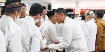 Wali Kota Kediri Sampaikan Beberapa Pesan saat Melepas Keberangkatan 329 CJH