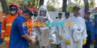 Damkar Gresik Apel Persiapan Mudik Lebaran 1444 H