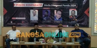 Jelang Pemilu 2024, PWI Kediri Gelar Dialog Komparatif Bersama Anggota KPU Jawa Timur dan Ahli Pers