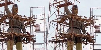Patung Presiden Soekarno di Banyuasin Telan Anggaran hingga Rp500 Juta