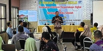 Kembangkan Sekolah Digital, K3S Sumenep Gelar Workshop Perpustakaan Digital