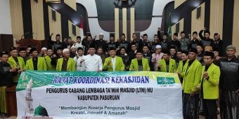 Blak-blakan! Mas Dion Minta Restu Pengurus LTMNU untuk Kelancaran Maju Pilbup 2024