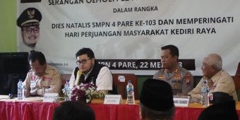 Punya Histori Perjuangan, Bupati Kediri Minta SMPN 4 Pare Lakukan Kajian Sejarah