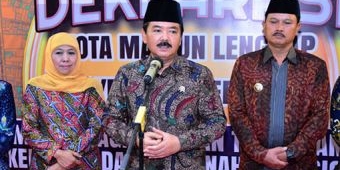 Pecah Telur, Gubernur Khofifah Deklarasikan Kota Madiun Sebagai Kota Lengkap Pertama di Jatim