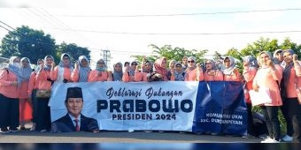 Deklarasi Dukung Capres Prabowo di Gresik Terus Bermunculan