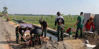 Satgas TMMD ke-120 di Sidoarjo Buatkan Sumur Bor untuk Petani