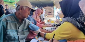 Peduli Kesehatan Anggota, PWI Tuban Gelar Pemeriksaan Kesehatan Gratis