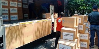 Juragan 99 Gelontor 1.500 Paket Sembako Bagi Warga Terdampak Covid-19 di Kota Probolinggo