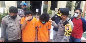 ​Usai Keroyok dan Rampas Motor Korban, Dua Pemuda Bau Kencur di Surabaya Ditangkap Polisi