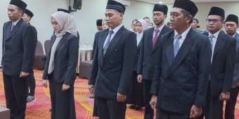 Tok! KPU Jatim Lantik 3.330 Anggota PPK Pemilu 2024