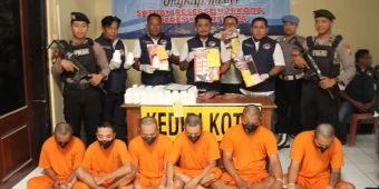 Sindikat Narkoba di Kota Kediri Digulung Polisi, Tujuh Tersangka Diamankan