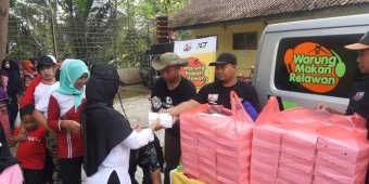 Pandemi Belum Usai, Relawan ACT Kediri Buka Warung Makan Gratis di Kabupaten Trenggalek