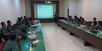 Gandeng PWI Sidoarjo, Korem 084/BJ Gelar Diklat Jurnalistik
