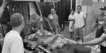 Diduga Permasalahan Ekonomi, Seorang Istri di Pandugo Surabaya Tega Bacok Suami hingga Terkapar