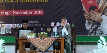 ​Najwa Shihab di Tebuireng: Dekati Anak Muda Lewat Aplikasi agar Cinta Kitab Kuning