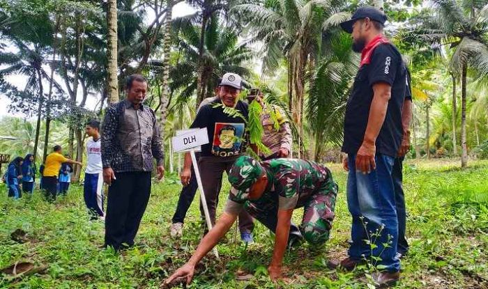 DLH Tulungagung Tanam 1.000 Pohon Produktif di Lahan Kritis Kecamatan Bandung