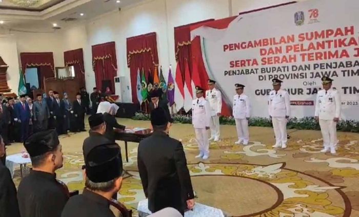 Pj Bupati Pamekasan Resmi Dijabat Masrukin, Baddrut Tamam Siap Mendukung Pj Bupati Pamekasan Resmi Dijabat Masrukin, Baddrut Tamam Siap Mendukung