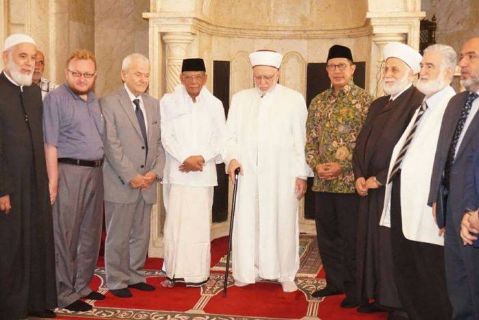 ​KH Hasyim Muzadi: Universitas Tripoli Kagum Persatuan Indonesia Berangkat dari Aswaja