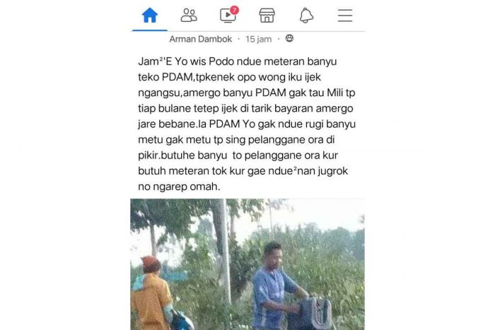 Warga Keluhkan Suplai Air Bersih di Wilayah Grabagan, ini Respon Direktur PDAM Tirta Lestari Tuban