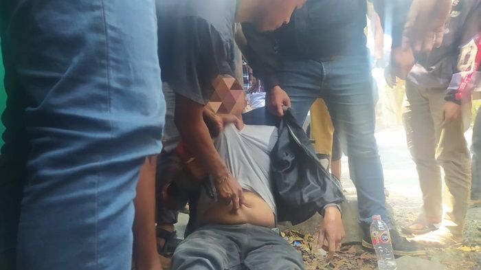 Tepergok Gasak Motor di Lamongan, Warga Surabaya Babak Belur Dihajar Massa, Rekannya Kabur