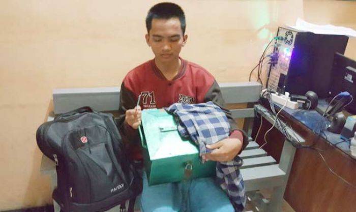 Tak Punya Uang untuk Pulang Kampung, Pelajar di Jombang Nyolong Kotak Amal