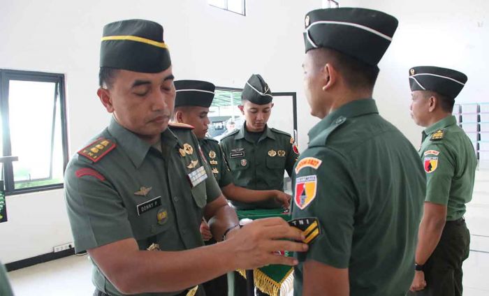 Dandim 0827/Sumenep Pimpin Korps Raport Kenaikan Pangkat 18 Personel