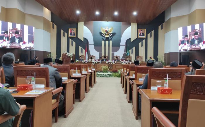 Sidang Paripurna LKPJ, Ketua DPRD Kabupaten Pasuruan Apresiasi Kinerja Bupati Irsyad