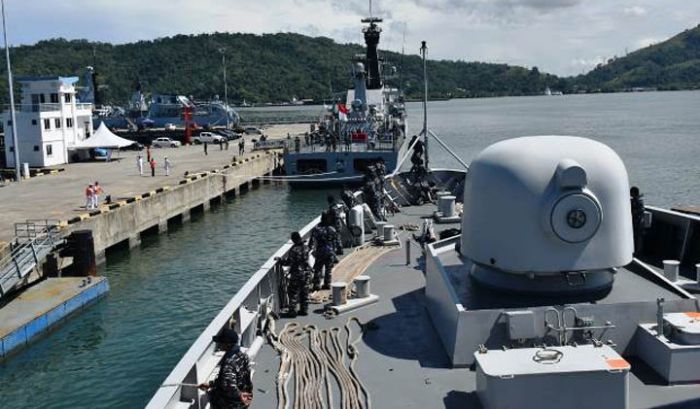 Dua Kapal Perang TNI-AL Tiba di Malaysia