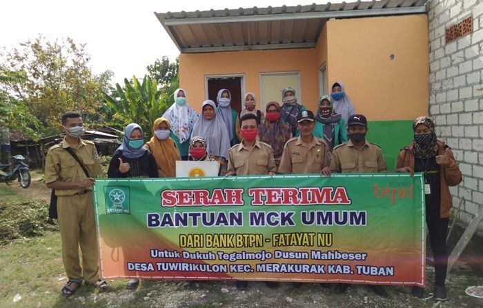 Gandeng BTPN Syariah, Fatayat Tuban Bantu MCK Umum di Tiga Kecamatan