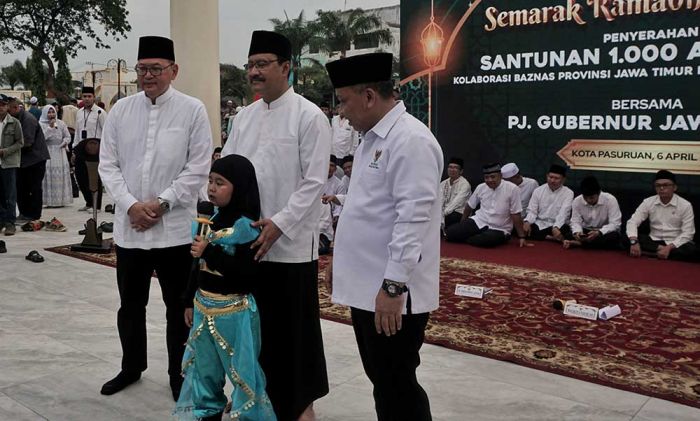 Safari Ramadhan Pemprov Jatim di Kota Pasuruan Santuni 1.000 Anak Yatim, Gus Ipul: Alhamdulillah
