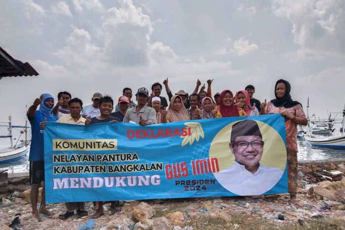 Komunitas Nelayan Pantura Bangkalan Deklarasikan Muhaimin Iskandar Jadi Calon Presiden 2024