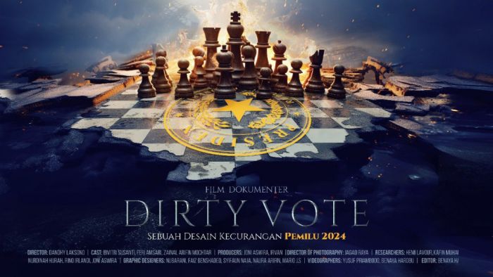 Baru 19 Jam, Penonton Dirty Vote, Film Bongkar Kecurangan Pemilu, Tembus 3 Juta Lebih