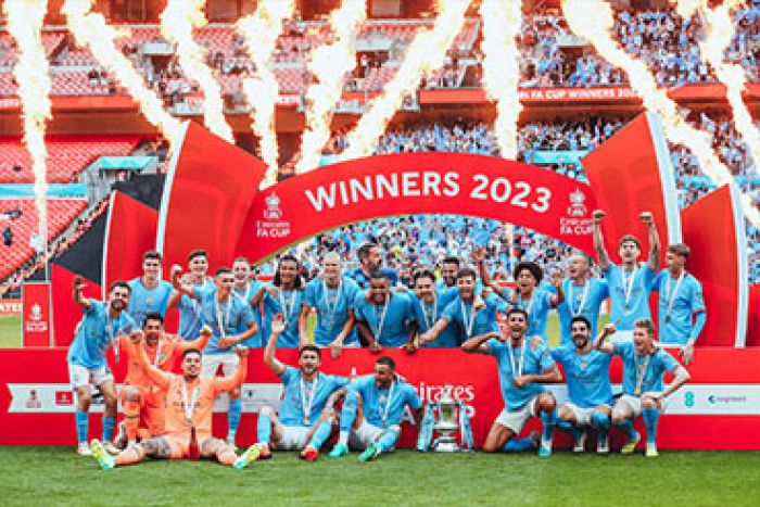 Hasil Final Piala FA: Bekuk Setan Merah, The Citizens Dekati Treble Winner