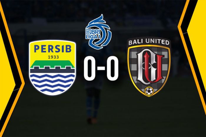Hasil Liga 1: Tahan Imbang Persib Bandung, Bali United ke Puncak Klasemen
