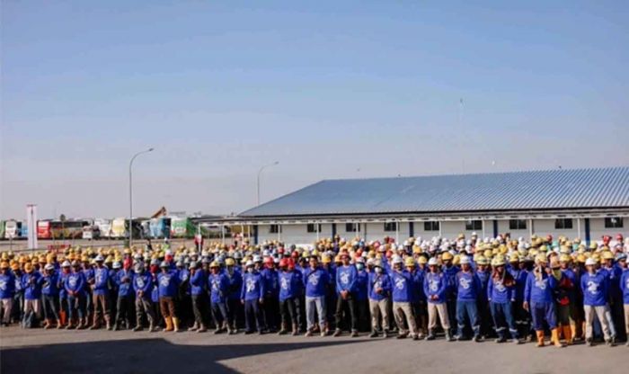 PT Freeport Indonesia Beri Penghargaan untuk Kontraktor Proyek Smelter PT Freeport Indonesia Beri Penghargaan untuk Kontraktor Proyek Smelter