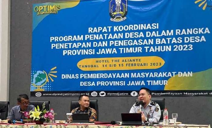 Sederhanakan Kebijakan Satu Peta dan Tata Batas Desa, Kemenkumham Jatim Dorong Kemudahan Berusaha