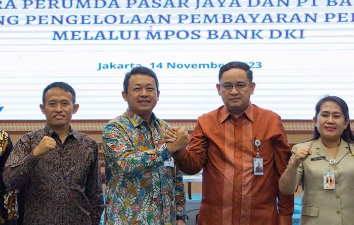 Permudah Pengelolaan Pembayaran Pedagang, Bank DKI Gandeng Pasar Jaya Permudah Pengelolaan Pembayaran Pedagang, Bank DKI Gandeng Pasar Jaya