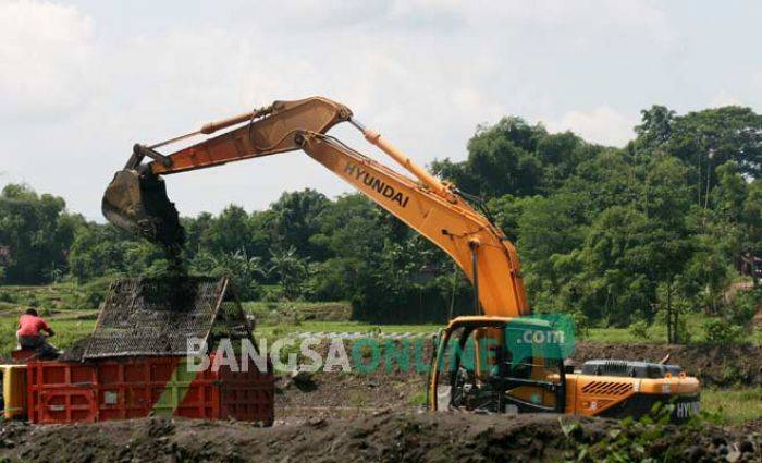 Galian C di Jombang Kembali Beroperasi Galian C di Jombang Kembali Beroperasi