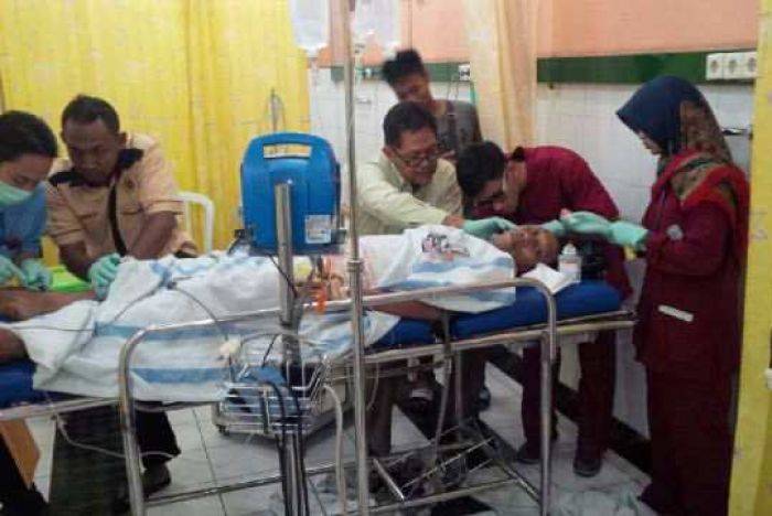 Cabup Lamongan Dibacok Cabup Lamongan Dibacok