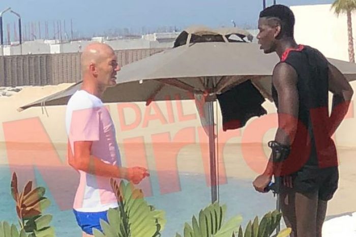 Pogba Ketemu Zidane di Dubai, Bicara Transfer?