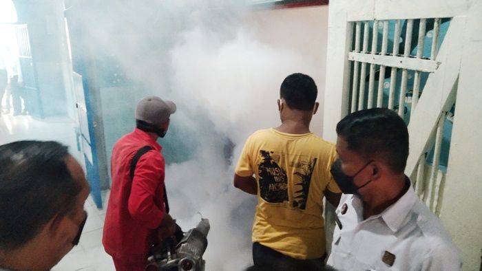 Cegah Penyebaran Penyakit Demam Berdarah, Lapas Ngawi Difogging Cegah Penyebaran Penyakit Demam Berdarah, Lapas Ngawi Difogging