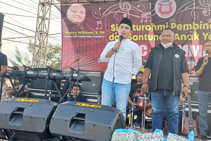 Gus Barra Ikut Santuni Anak-Anak Yatim di Halal Bihalal PAMMI, Ketua DPC: Saya Sangat Respect