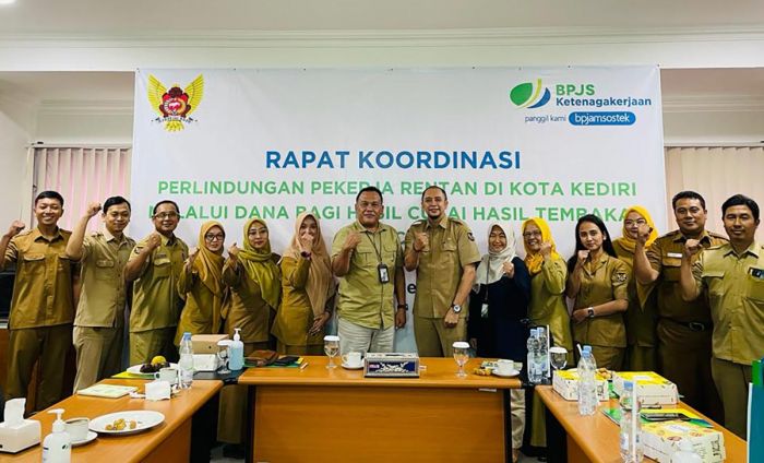 BPJAMSOSTEK Kediri Sinergi dengan Pemkot Kediri Wujudkan Perlindungan Jaminan Sosial Universal BPJAMSOSTEK Kediri Sinergi dengan Pemkot Kediri Wujudkan Perlindungan Jaminan Sosial Universal