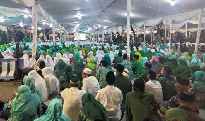 Halalbihalal Nahdliyin di Polrestabes Surabaya, Gus Yahya: Kedekatan NU dan Polri Halalbihalal Nahdliyin di Polrestabes Surabaya, Gus Yahya: Kedekatan NU dan Polri