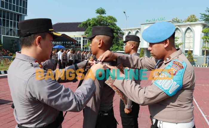 Polres Gresik Sambut 50 Siswa Diktukba Polri Gelombang II Tahun 2023 Polres Gresik Sambut 50 Siswa Diktukba Polri Gelombang II Tahun 2023