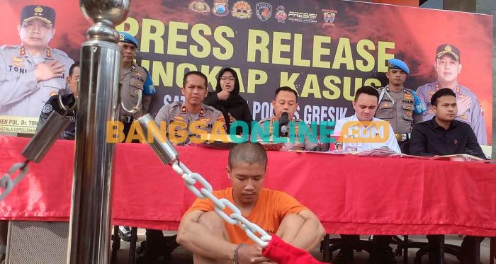 Pembunuh Anak Kandung di Gresik Terancam Hukuman Mati Pembunuh Anak Kandung di Gresik Terancam Hukuman Mati