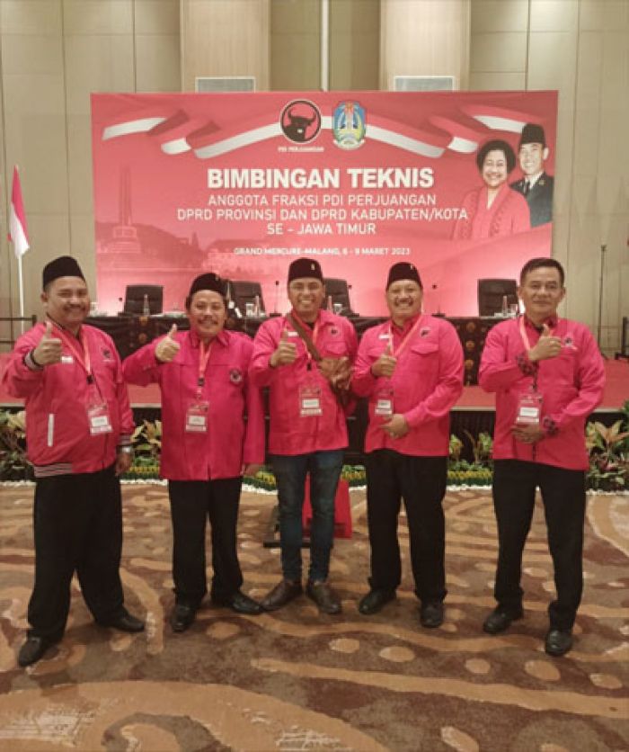 Songsong Pemilu 2024, Anggota Fraksi PDIP DPRD Gresik Jalani Bimtek Songsong Pemilu 2024, Anggota Fraksi PDIP DPRD Gresik Jalani Bimtek