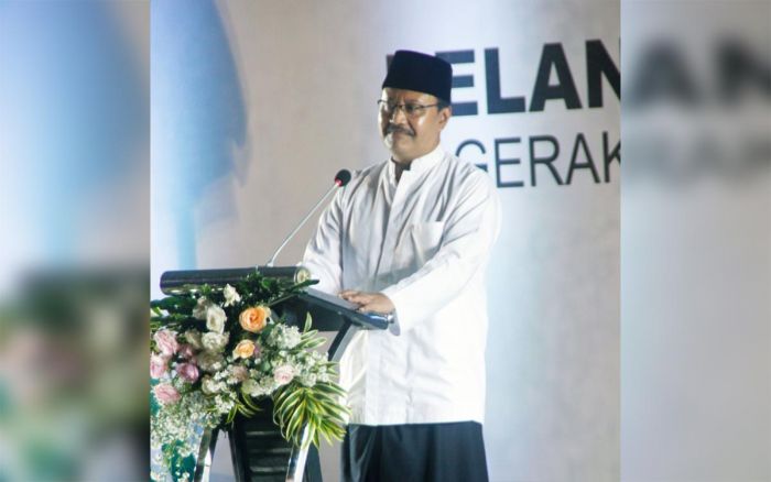 Hadiri Pelantikan PC GP Ansor Kota Pasuruan, Gus Ipul Ajak Pengurus Wujudkan Visi Kota Madinah