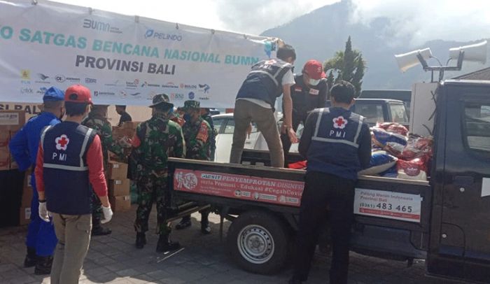 Pascagempa Bali, Pelindo Salurkan Hasil Bantuan BUMN Senilai Ratusan Juta Rupiah